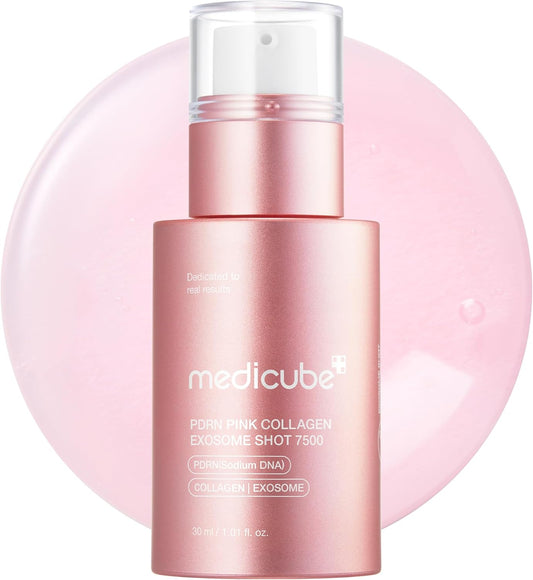 Medicube PDRN Pink Exosome Shot 7500 Needles To Paint Serum Pores