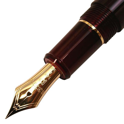 Platinum Fountain Pen 3776 Century Burgundy Pen, wine, fine nib