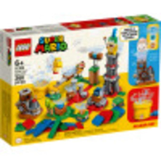 LEGO Super Mario Master Your Adventure Maker Set 71380 Building Kit; Collectible Gift Toy Playset For Creative Kids, New 2021 (366 Pieces), Multi color