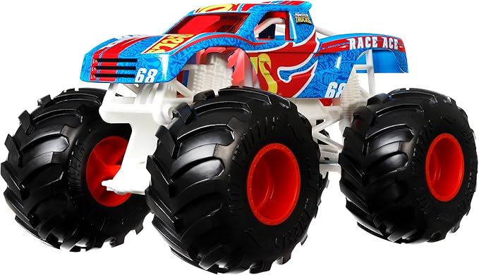 Hot Wheels GWL11 Monster Truck, Big Size, Bigfoot, Mini Car, 1:24