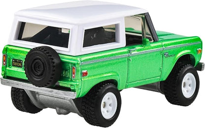 Hot Wheels Boulevard '75 Ford Bronco Ride On Toy Mini Car Ages 3+ Green JBL12