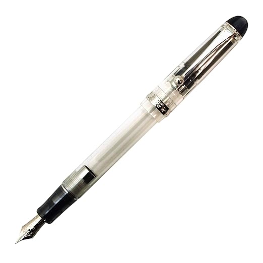Pilot Custom 74 Clear Demonstrator 14Kt Medium Nib Fountain Pen