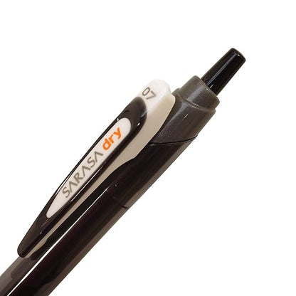 Zebra (Zebra) Sarasa Dry 0.7 Ink Color/Axis Color: Black JJB31-BK
