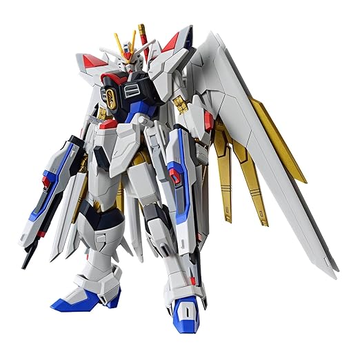 HG Mobile Suit Gundam SEED FREEDOM Mighty Strike Freedom Gundam 1/144 Scale Color-Coded Plastic Model