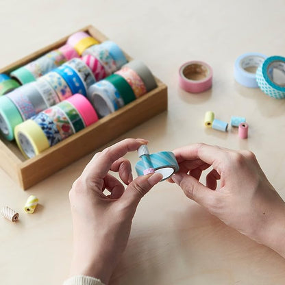 Kanmido Masking Tape Holder Mako Pastel Yellow MC-1001