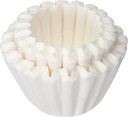 Kalita Wave Series KWF-155 #22211 Coffee Filters, White, Serves 1-2 People, 50 Filters/Box