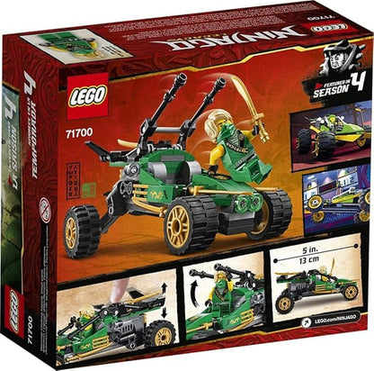 LEGO Ninjago Legacy Jungle Raider 71700 Building Kit (127 Pieces),Multicolor