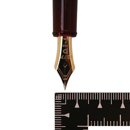 Platinum Fountain Pen 3776 Century Burgundy Pen, wine, fine nib