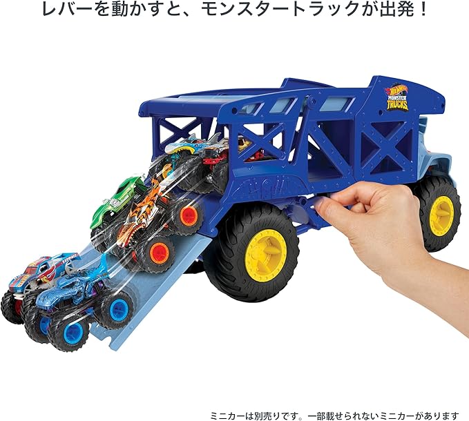 Hot Wheels HFB13 Monster Truck Mover Rhino Mini Car