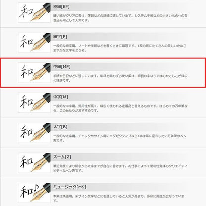 Sailor Pen Koshu ShirushiTsuto Kosakura in fine print (MF) 10-3051-330