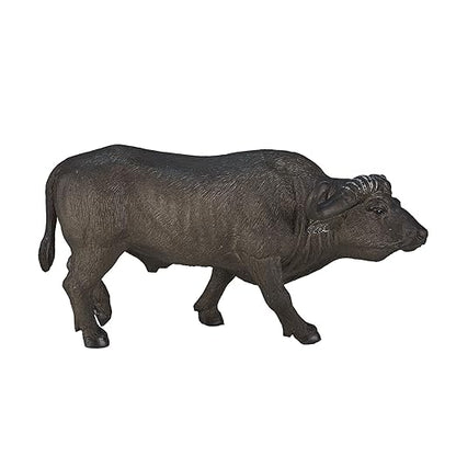 Mojo Fun 387111 African Cape Buffalo, Realistic International Wildlife Toy Replica