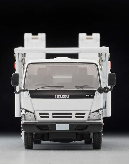 Tomica Limited Vintage Neo 1/64 LV-N191a Isuzu Elf Hanamidai Car Safety Loader Big Wide White Finished Product