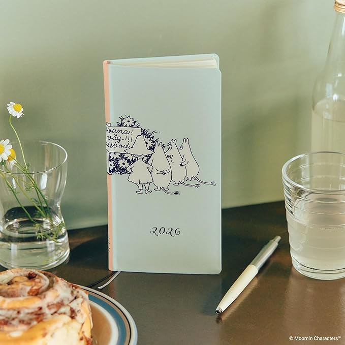 HOBONICHI Planner, 2026 Weeks, Moomin / Outdoor Dance Area