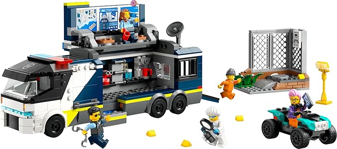 LEGO City Police Mobile Crime Lab Truck Toy 60418(674 Pieces)
