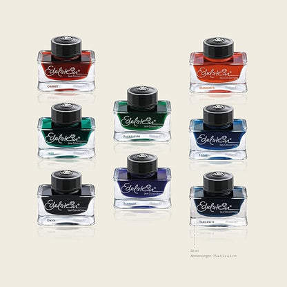 Pelikan Fountain Pen Bottled Ink Aventurine Edelstein Official Import