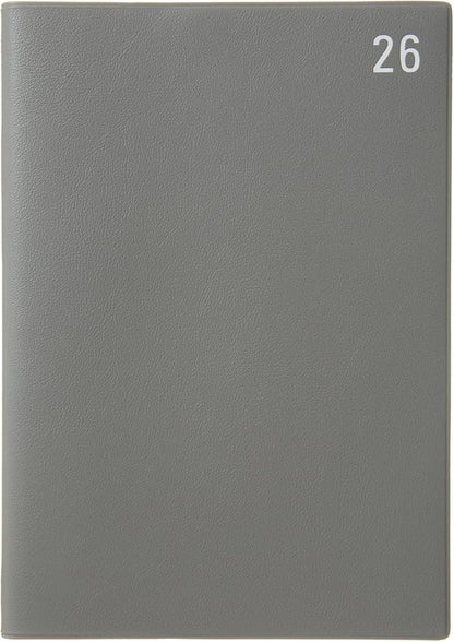 Laconic LAD98-260GY Notebook, 2026, A5, Weekly Year, Gray (Starts on December 2025)