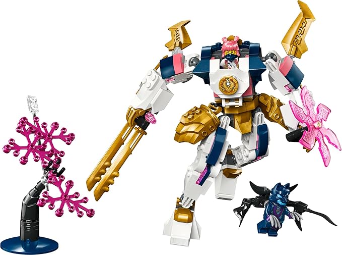 LEGO Ninjago Sora’s Elemental Tech Mech Toy 71807 (209 Pieces)