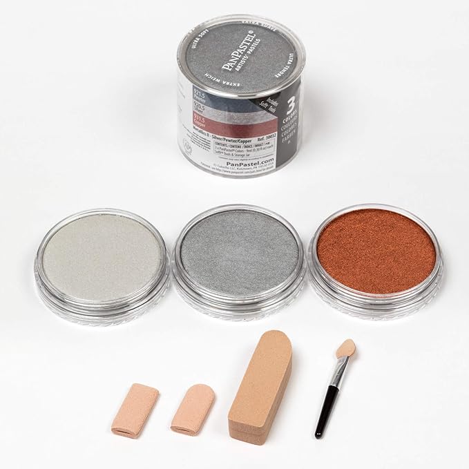 PanPastel 3-Color Set II Silver 30032