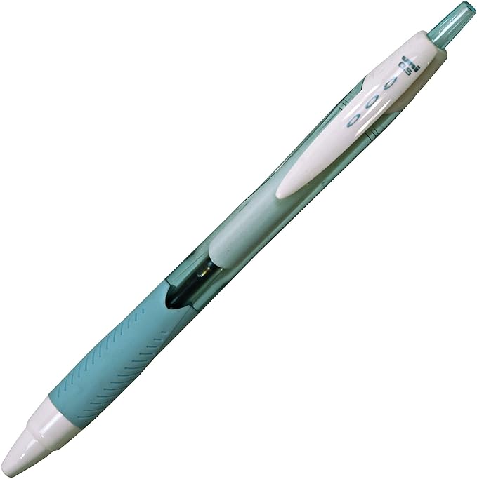 Uni Jetstream Standard Ballpoint Pen - 0.5 mm - Black Ink - Sky Blue Body