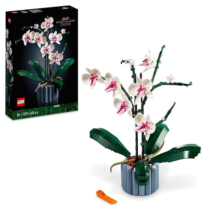 LEGO Orchid 10311 Plant Decor Building Kit (608 Pieces)