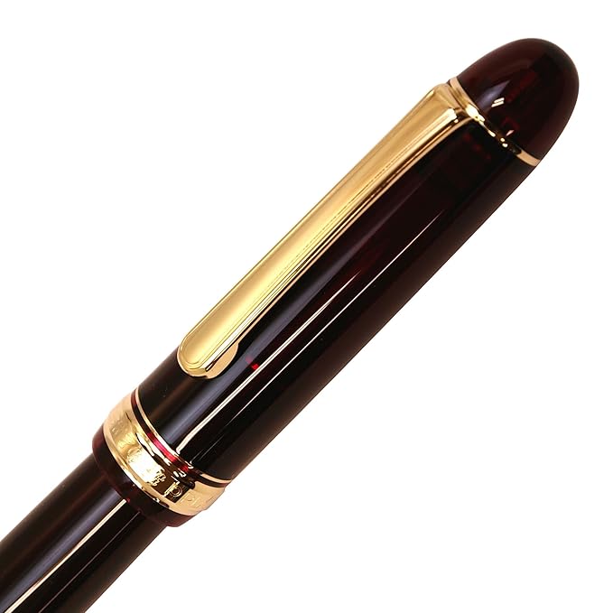 Platinum Fountain Pen 3776 Century Burgundy Pen, wine, medium nib