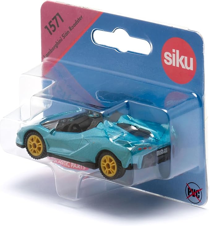 Siku SK1571 Lamborghini Cyan Roadster from around 3 years old