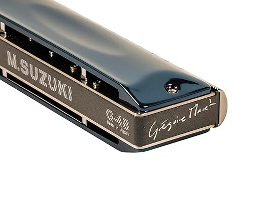 Suzuki Harmonica Chromatic Gregoire Maret Signature G-48