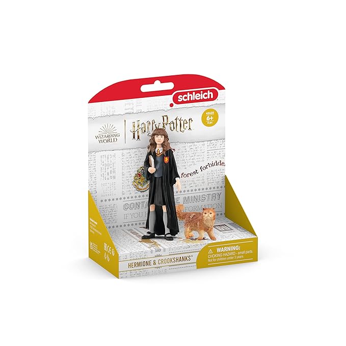 Schleich Wizarding World™ of Harry Potter™ Figures Hermione Granger™ & Crookshanks™