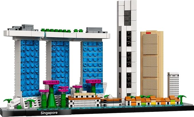 LEGO Architecture Skyline Collection: Singapore 21057 Building Kit (827 Pieces)