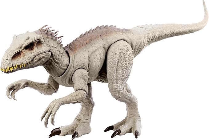 Mattel HNT63 Jurassic World Super Action! Hikaru Indominus Rex [Total Length: Approx. 23.6 inches (60 cm)] [4 Years Old and Up]