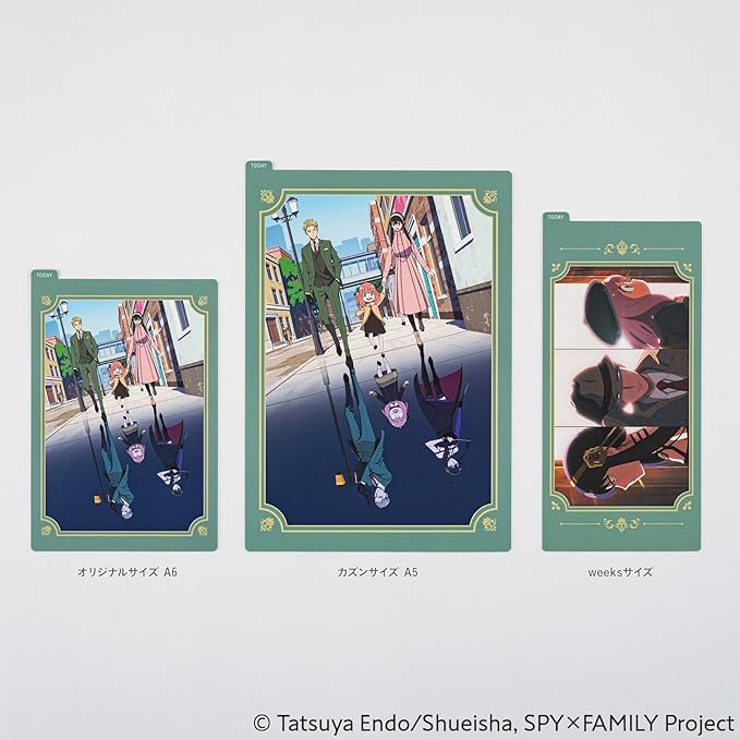 Hobonichi SPY x FAMILY / Almost Hinichi no ajiki SPY x FAMILY Weeks Size For Domestic Use Day planner accessory