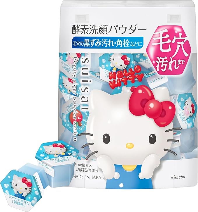 Suisai Beauty Clear Powder Wash N Sanrio Enzyme Facial Wash Powder