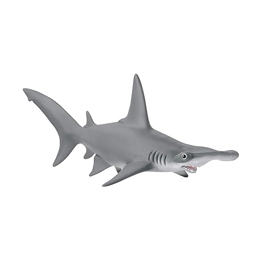 Schleich Wild Life, Animal Figurine, Animal Toys for Boys and Girls 3-8 Years Old, Hammerhead Shark