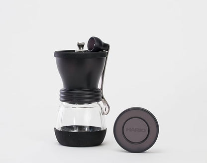 Hario Ceramic Coffee Mill - "Skerton Plus", Glass (MSCS-2DTB)