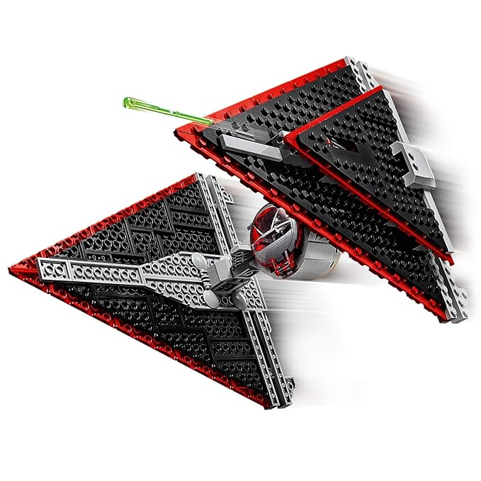 LEGO 75272 Star Wars Sith Tie Fighter Building Block Set, The Rise Of Skywalker Movie Series
