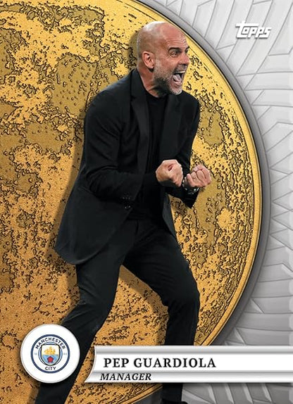 TOPPS Blue Moon Manchester City 2024-25 Hobby Box Blue Moon Manchester City