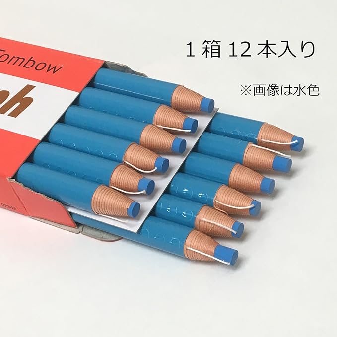 Tombow Pencil Colored Pencils, Paper Roll, Marking Graph, Indigo, 1 Dozen, 2285-17