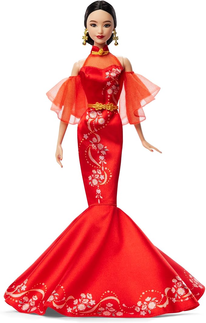 Barbie Lunar New Year Signature Black Theme House Barbie Doll