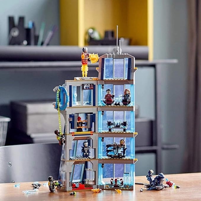LEGO 76166 Avengers Tower Battle - Multicolor (125 Pieces)