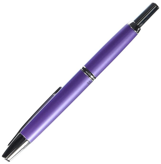 Pilot Fountain Pen Capless Decimo, Violet Body, B-Nib (FCT-15SR-V-B)