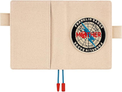 Hobonichi Notebook Original (A6) Size Notebook Cover MOTHER/Franklin Badge