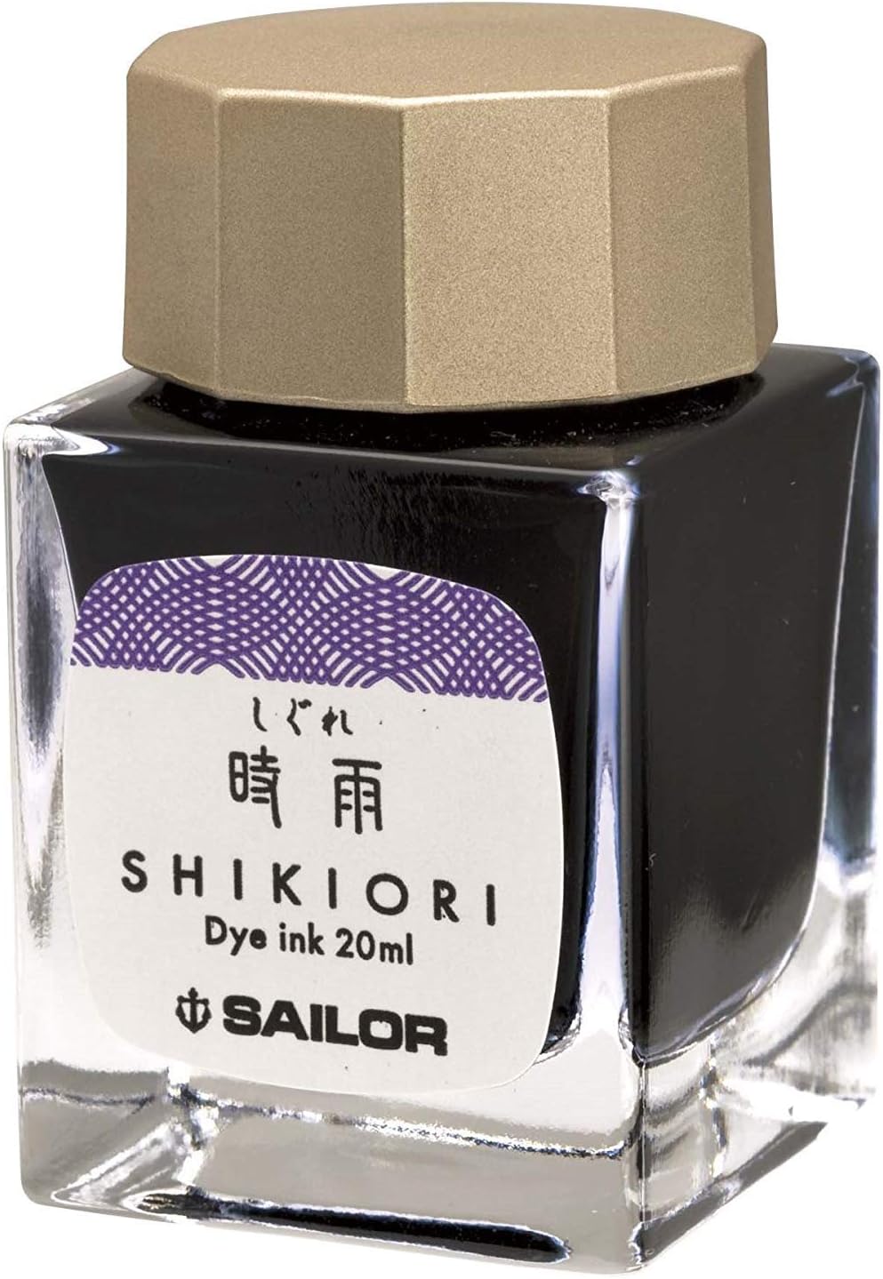 Sailor Pen Shikiori Izayoi-No-Yume Ink, Fujisugata (Purple), Bottled Ink for Fountain Pens, Product Code: 13-1008-213