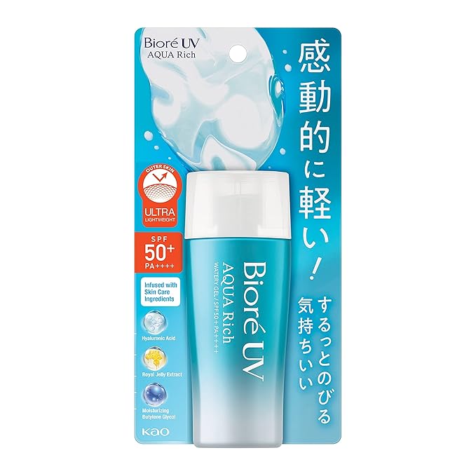 Biore UV Aqua Rich Watery Gel For All Skin Type / Spf50+ Pa++++, 70 Ml