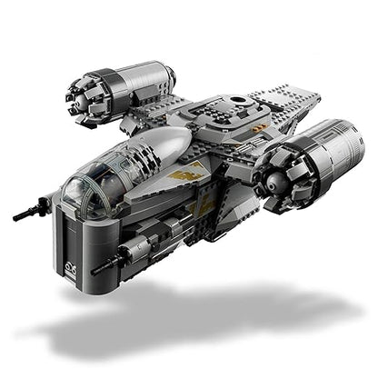 LEGO 75292 Star Wars The Bounty Hunter's Ship, Space Toy, 2 Figurines, The Mandalorian, Baby Yoda, Gift Boys and Girls From 10-12 Years Old