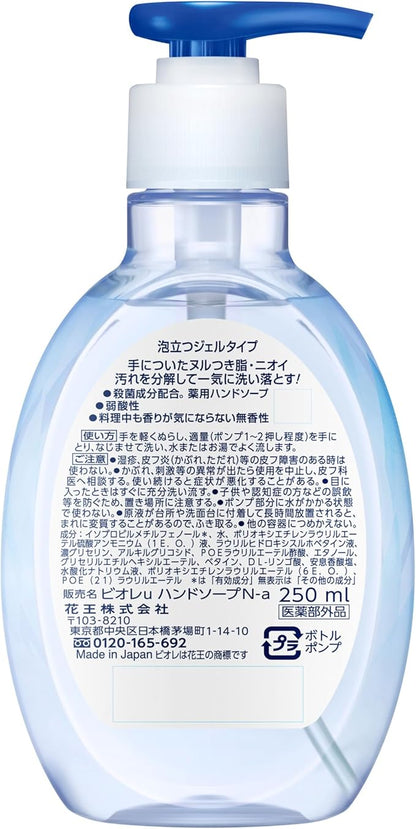 Biore Kitchen Hand Gel Soap Pump, Unscented