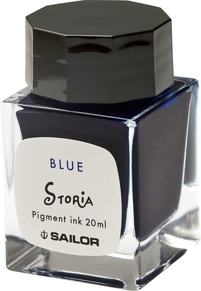 Sailor Fountain Pen, Pigment Bottle Ink, Storia, 0.7 fl oz (20 ml), Red 131006230 (yellow)