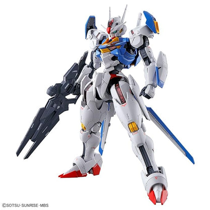 Bandai Spirits Full MECHANICS Mobile Suit Gundam Mercury Witch Gundam Aerial 1/100 Scale Color-coded Plastic Model
