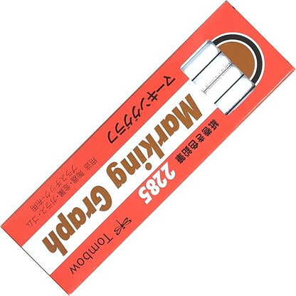 Tombow Pencil Colored Pencils, Paper Roll, Marking Graph, Indigo, 1 Dozen, 2285-17