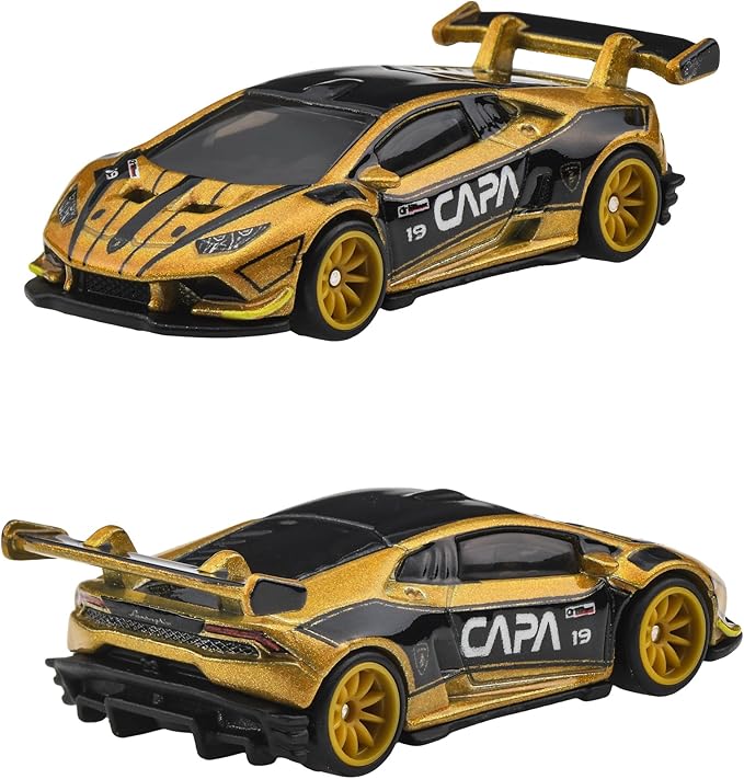 Hot Wheels 986L-HXD63 Pop Culture Assortment, Vehicle Toy, Mini Car, Pack of 10, Sold in Box, 3 Years Old and Up Multi