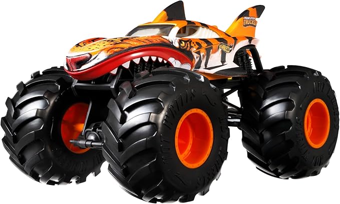 Hot Wheels GWL11 Monster Truck, Big Size, Bigfoot, Mini Car, 1:24